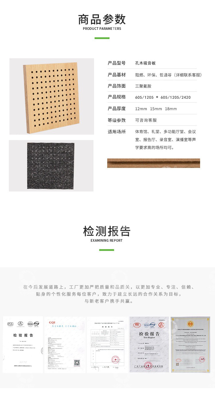 禮堂孔木吸音板參數-5